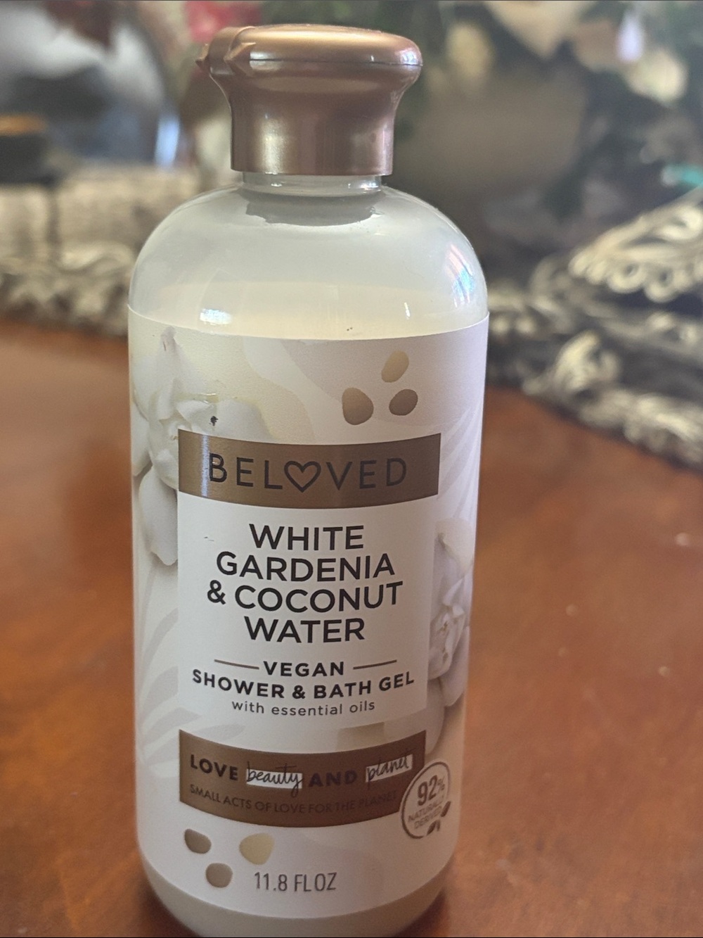 Beloved White Gardenia & Coconut Water Vegan Shower Gel - Cream